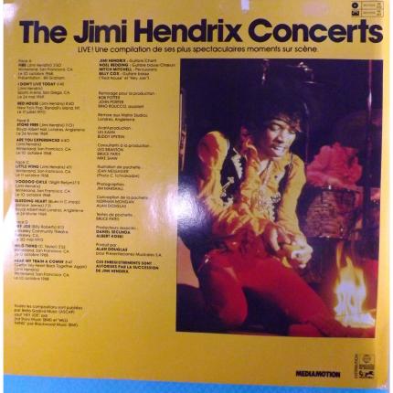 The Jimi Hendrix concerts live Une compilation de ses plus spectaculaires moments de scène